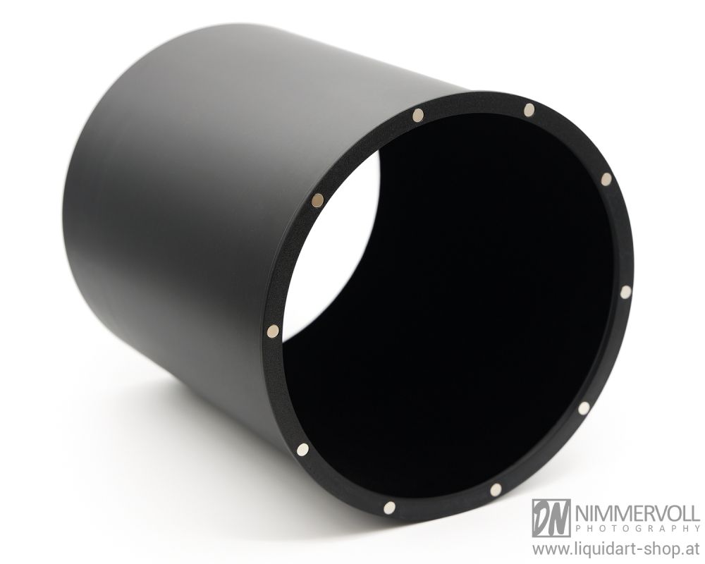 Feste Taukappe 320mm Länge - magnetisch für Teleskope